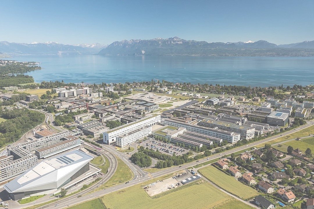 EPFL campus from above