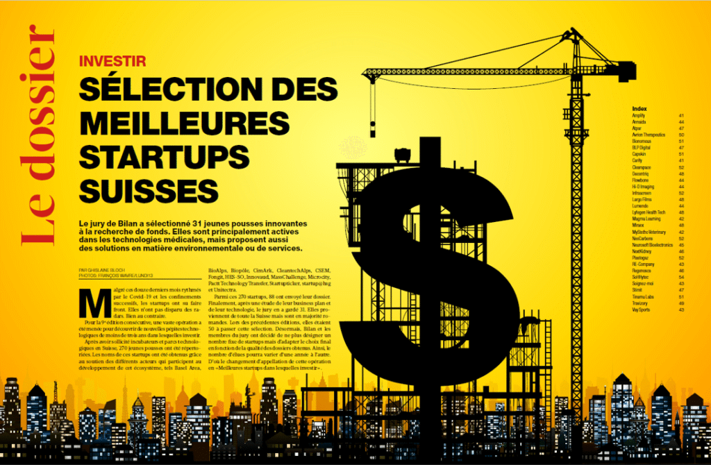 Bilan selects Bionomous as one of the most promising swiss startups