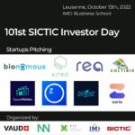 Our CEO will  be pitching at the 101st SICTIC Investor Day Vaud!