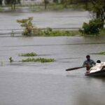 mark of seasonality in India with the monsoon and floods